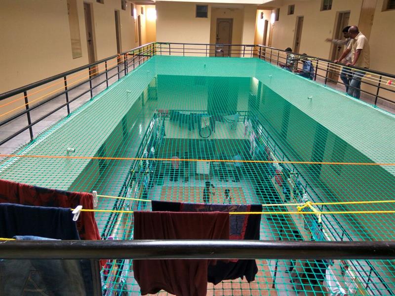 Staircase Protection Nets Installation Khammam